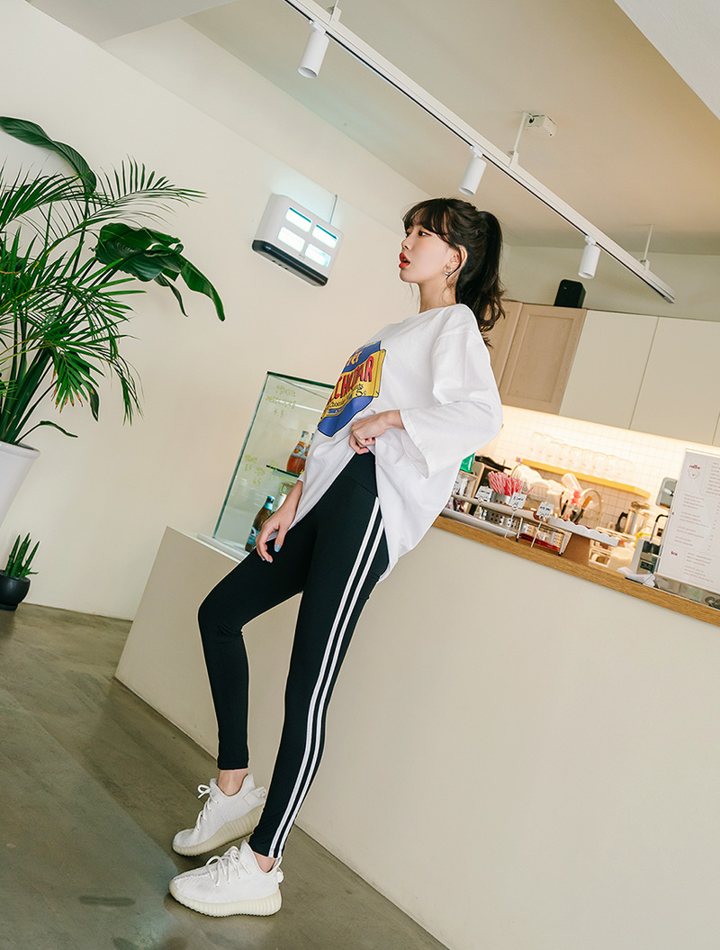 [제작/빅사이즈]이블렛 라베누 라인 레깅스 제이스타일 상세 이미지 12